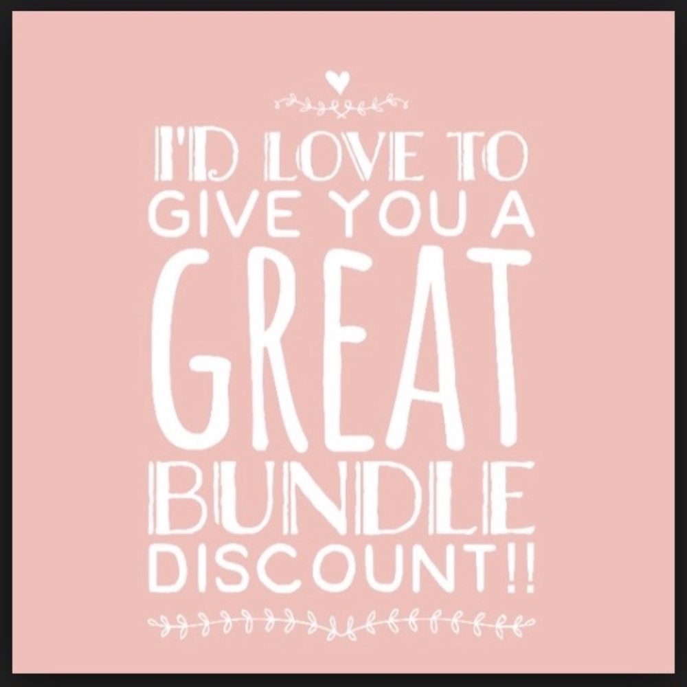 💕BUNDLE DISCOUNTS💕